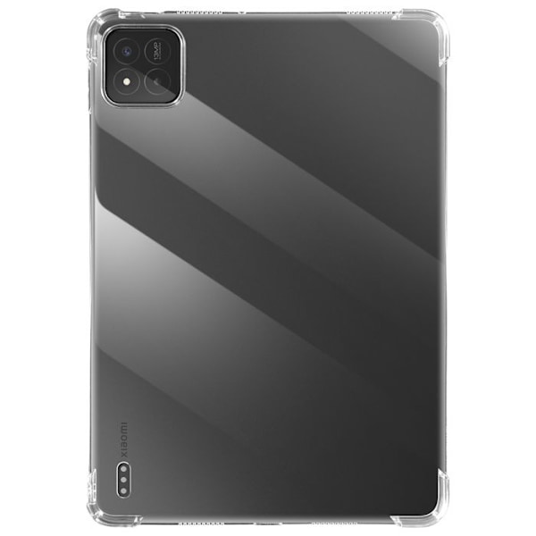 Skydd för Xiaomi Pad 7 Pro och Pad 7 Stötsäker Flexibel Med Förstärkta Hörn Transparent Vit