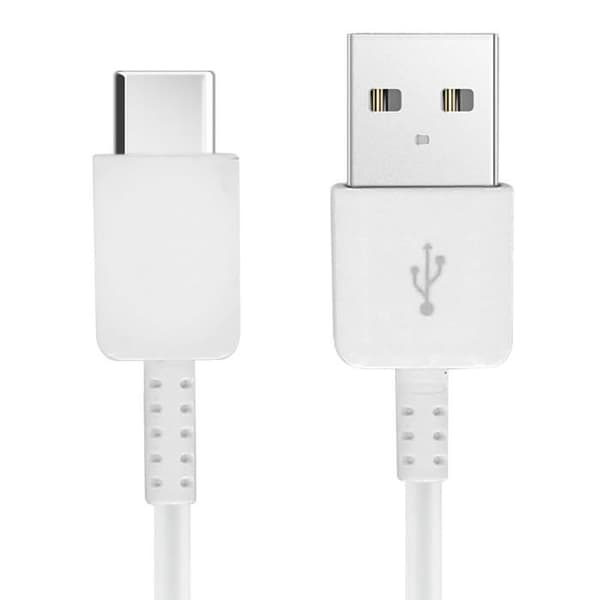 USB-kabel till USB typ C - SAMSUNG - EP-DW700CWE - Vit - 1 m - Laddning och dataöverföring Vit