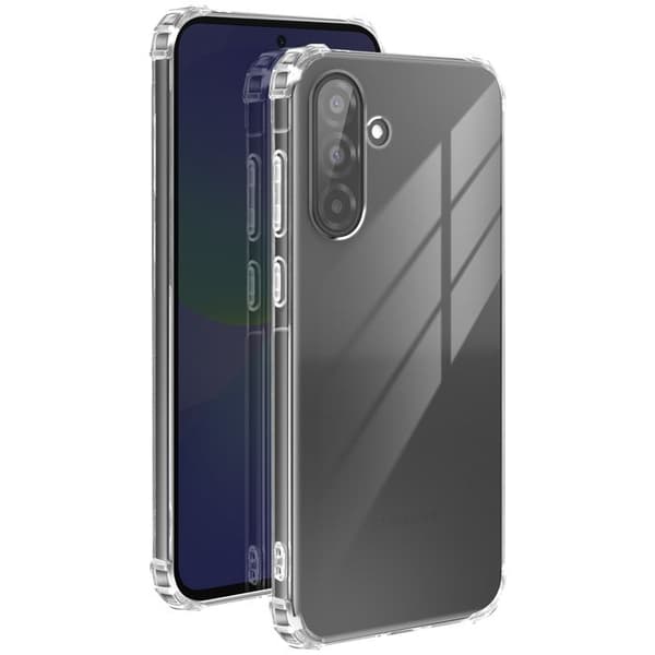Coque - Samsung Galaxy A36 - Silikone - Stødabsorberende - Forstærkede Hjørner - Transparent Vit