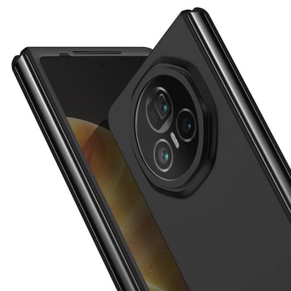 Coque - Honor - Magic V3 - Soft Touch - Ultra-fine - Elegant Svart Svart
