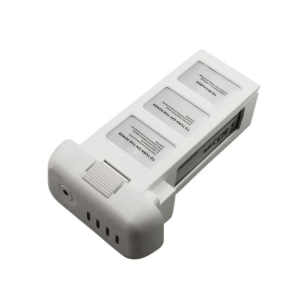 Batteri 5.2A för Drone Kompatibel med DJI Phantom 2 Li-Polymer 58W 11,1V Vit Vit