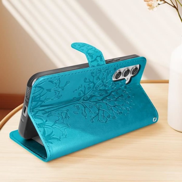 Cover kompatibel med Samsung Galaxy A54 5G Blue Tree Pattern Cover