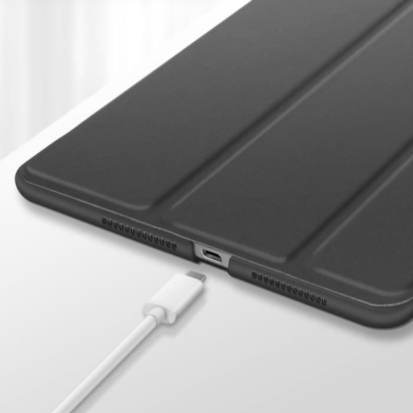 Kotelo iPad 7 2019 ja 8 2020 ja 9 2021 - SWISSTEN - Unitoiminnon tuki - Musta Svart