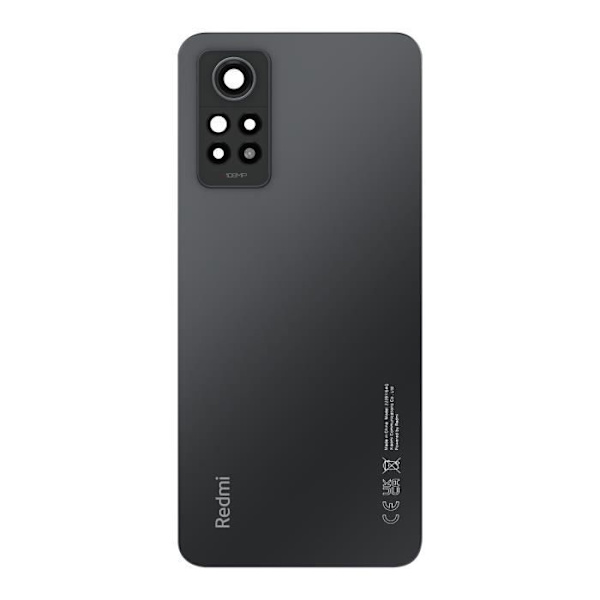 Batterilock - XIAOMI - Redmi Note 12 Pro 4G - Grå - Service Pack Grå