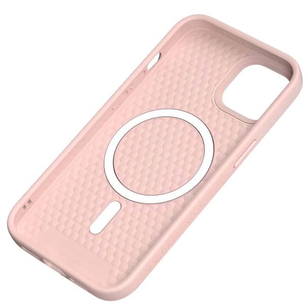 Mobilskal för iPhone 14 Plus Kompatibel med MagSafe SolidSuit ShockSpread Rhinoshield Rose Rosa