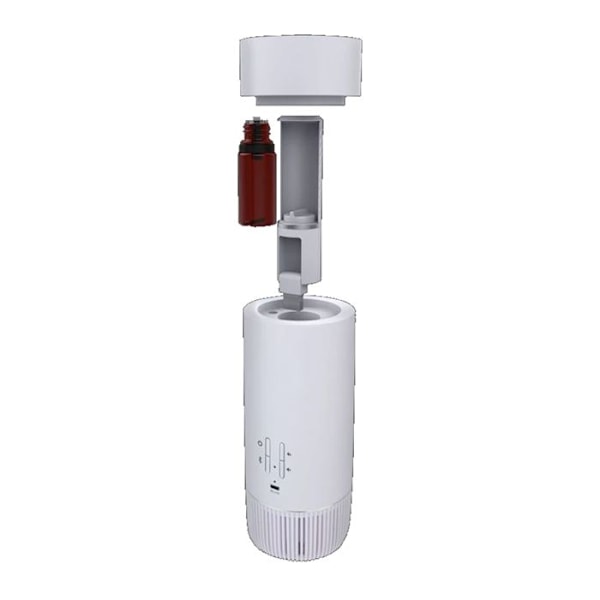 Coffret Raikkaus ja Elinvoima Bluetooth-kaiutin Lantao kostuttimella AROMASOUND Valkoinen Vit