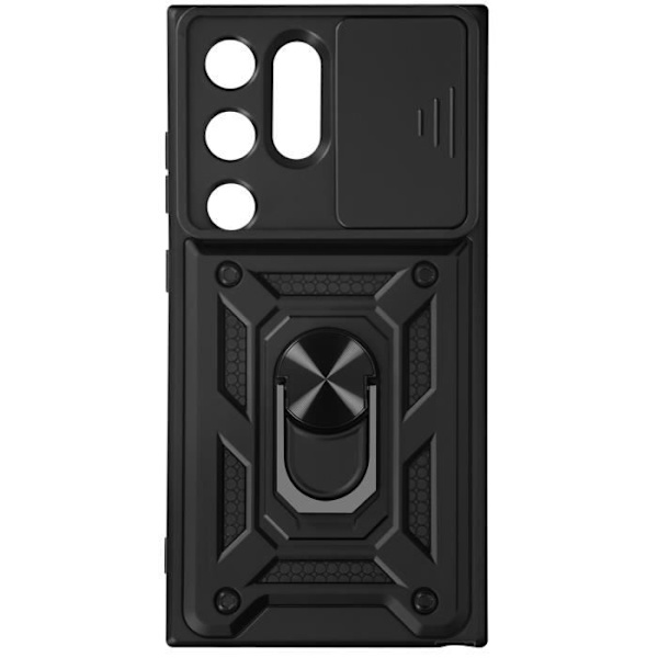 Cover til Samsung Galaxy S24 Ultra Shockproof Skydekamera Cover Sort Svart
