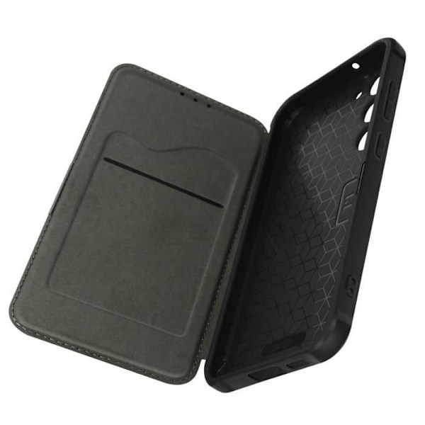 Etui, der er kompatibelt med Samsung S23 Plus Carbon Dark Green Cover