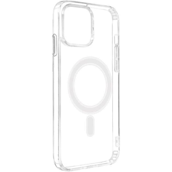 Coque til MagSafe - AVIZAR - iPhone 11 Pro - Transparent - Blød - Magnetisk cirkel Transparent