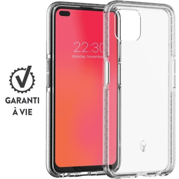 Förstärkt fodral LIFE Transparent Livstidsgaranti för Oppo Reno 4Z Force Fodral