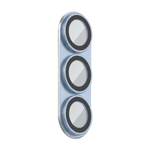 Beskyttelseskamera til Galaxy S26 Plus i hærdet glas, ridsefrit, blå Blå
