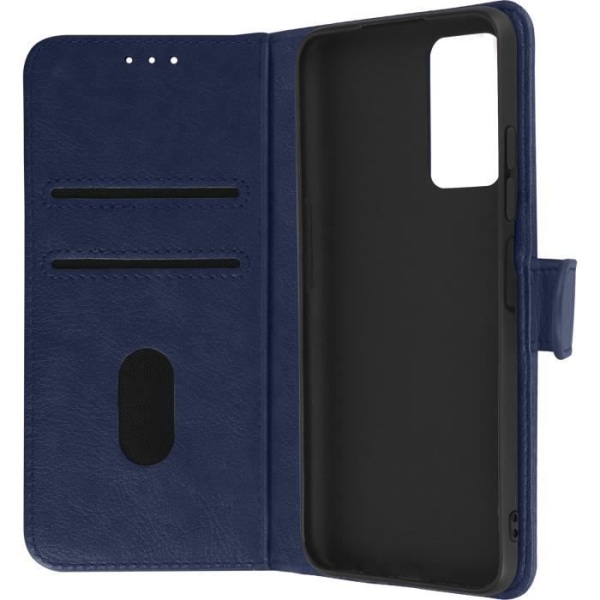 Xiaomi Redmi Note 11 ja Note 11s Case Flip Wallet Function Stand Blue blå