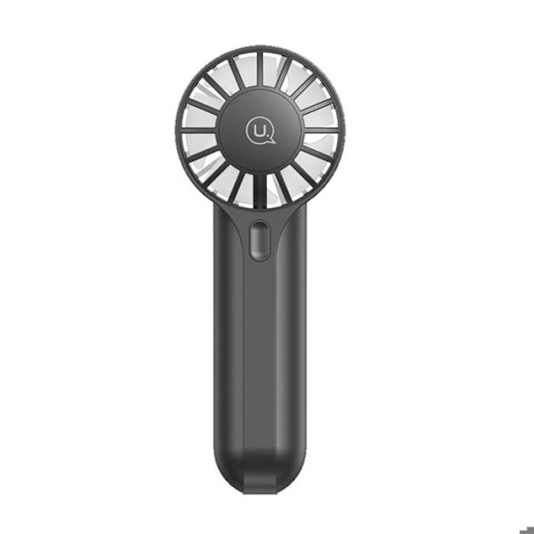 Mini USB-laddad fickfläkt med 3 hastigheter Usams Svart Svart