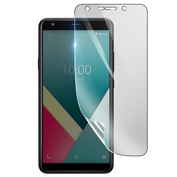 Suojakalvo - 3MK - Wiko Y61 - Iskunkestävä Hydrogeeli - Läpinäkyvä - Naarmuuntumaton Transparent