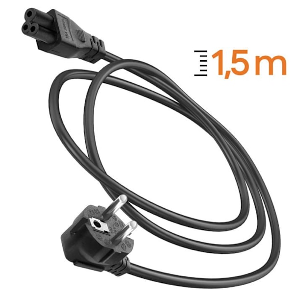 Strömkabel för PC, skrivare, projektor 1.5m