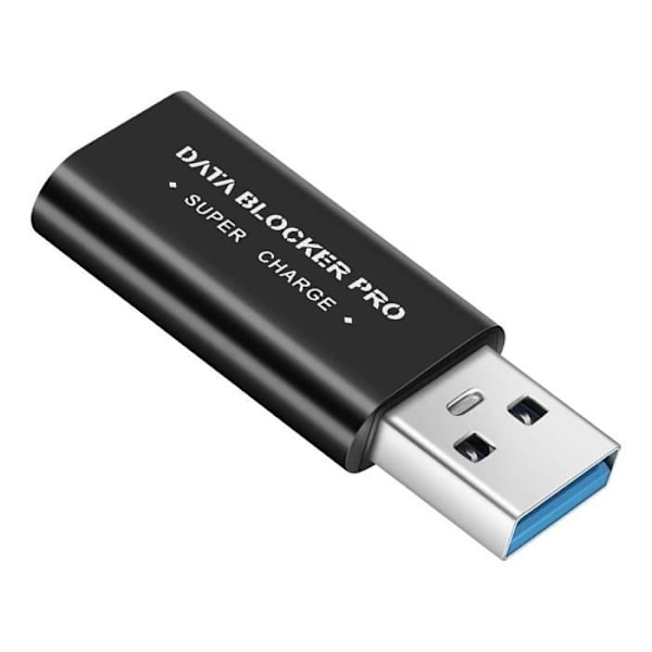 USB Data Blocker - AVIZAR - Data Blocker - Sikkerhed og privatliv - Sort
