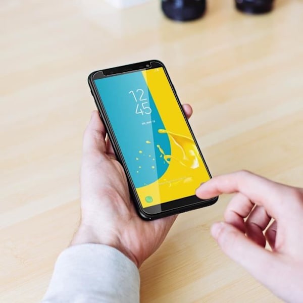 Film för Samsung Galaxy J6 Skydd Härdat glas 9H Hårdhet Anti-explosion