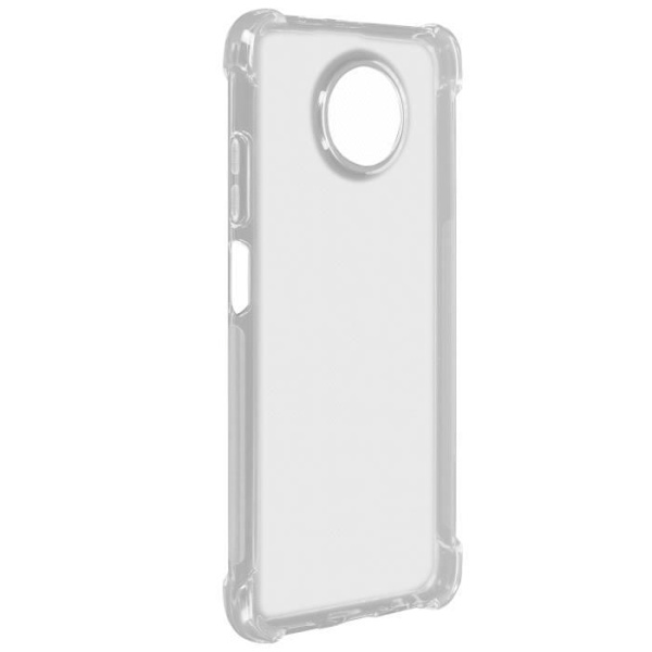 Skyddsskal - AKASHI - Xiaomi Redmi Note 9T 5G - Flexibelt - Stötresistent - Vit Vit