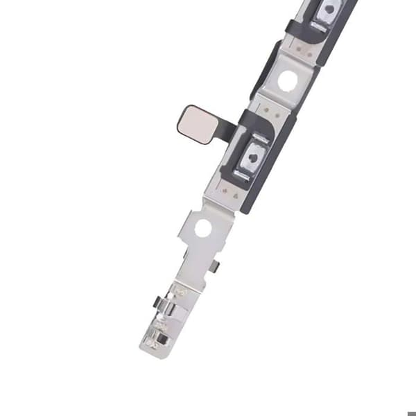 Nappe knap volumen - iPhone 16 Pro Max - Sort - Udskiftning - Overholder CE og RoHS Svart
