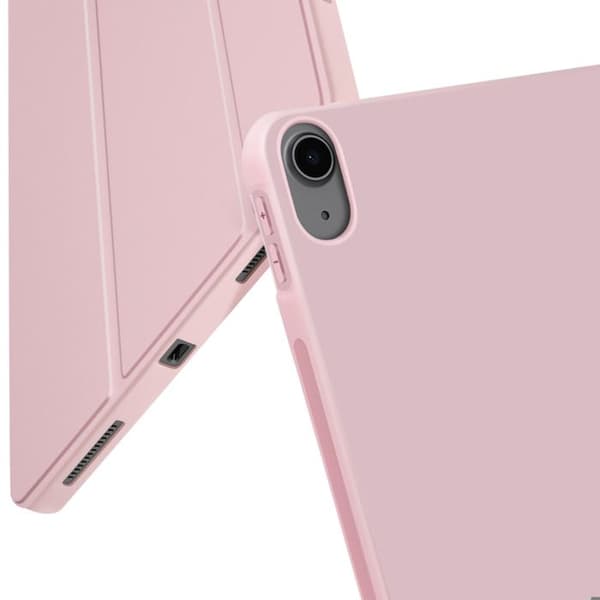 Folio-kotelo iPad Air 11" M4 2026 Trifold-tukitoiminnolla, vaaleanpunainen Ros
