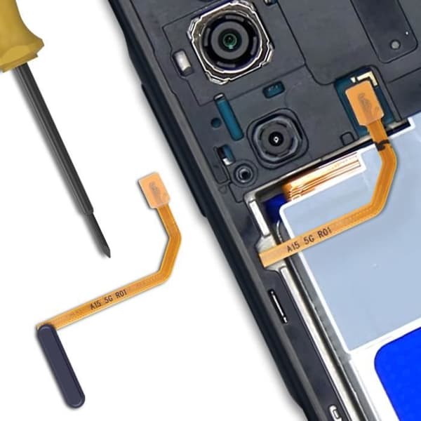 Fingeravtrycksläsare för Samsung Galaxy A15 Night Blue Blå