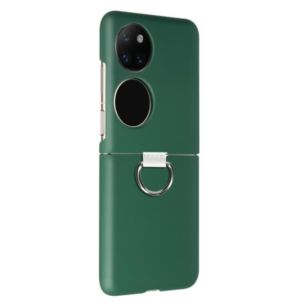 Huawei P50 Pocket Case Rigid Design 2 dele Holdering Grøn Grön