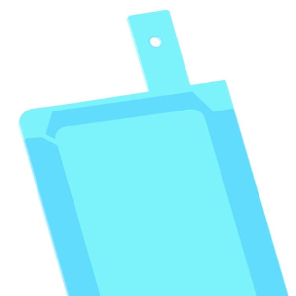 Batteri Klæbemiddel - SAMSUNG - Galaxy S10 - Nem Installation - Transparent - Original Blå