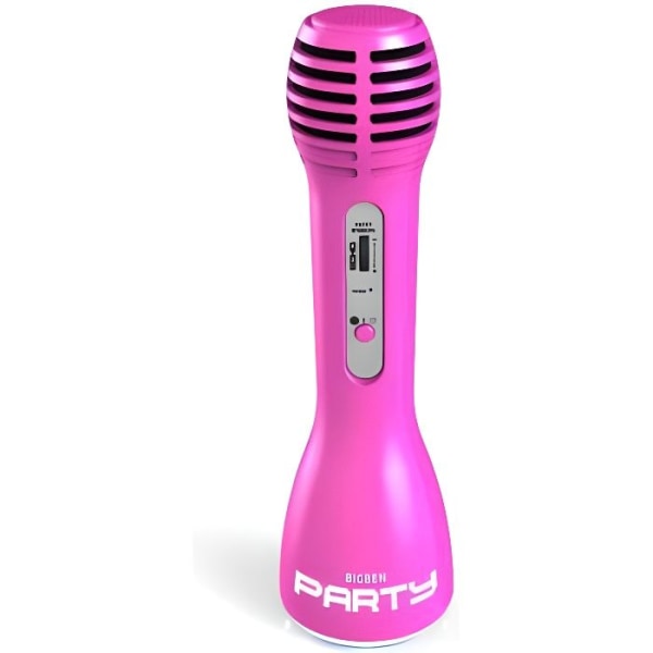 2 i 1 mikrofon - Karaoke och Bluetooth® - Rose Party