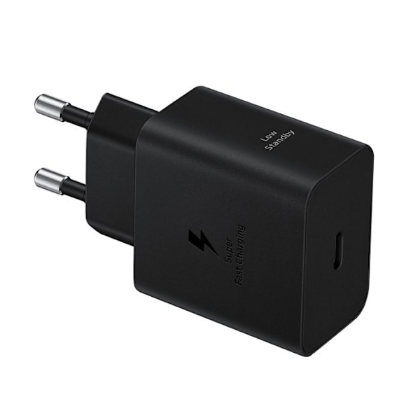 USB-C 45W Power Delivery Väggladdare Samsung Svart Svart