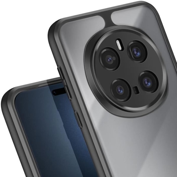 Skydd för Honor Magic 7 Pro Silikon Stötsäker Kamera Block Täckning Svart Svart