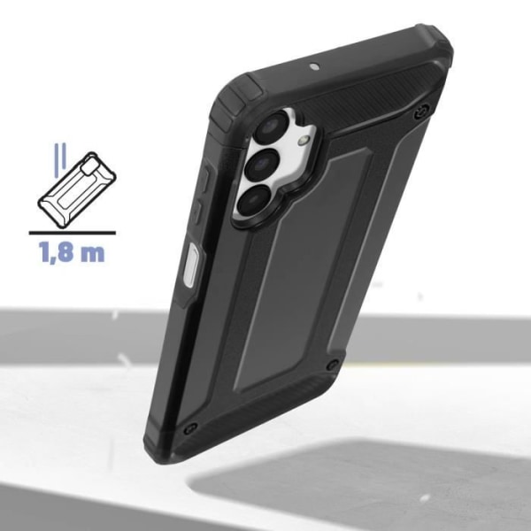 Stødsikkert etui, der er kompatibelt med Samsung Galaxy A13 5G, A04s sort etui