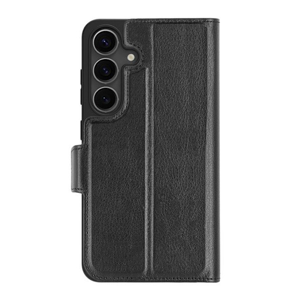 Etui til Samsung Galaxy S25 med standfunktion Oslo Pro Vegansk Læder DBRAMANTE1928 Sort Svart