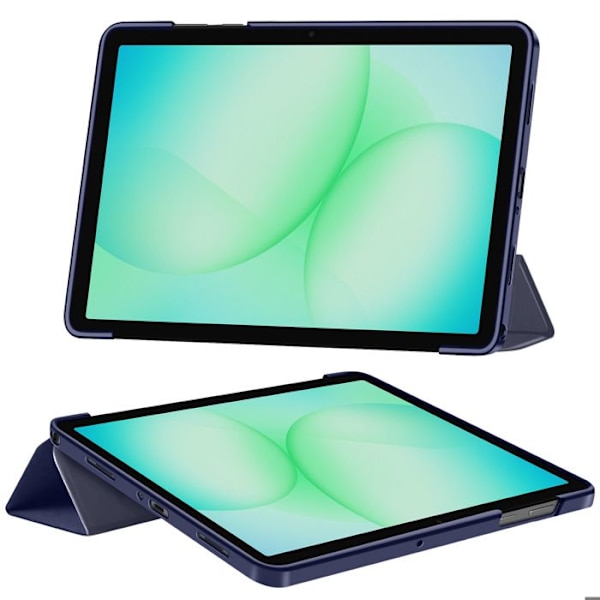 Klapskede til Galaxy Tab A11 Plus med Multi-vinkel støtte og Auto-sleep Tech Protect Mørkeblå Blå