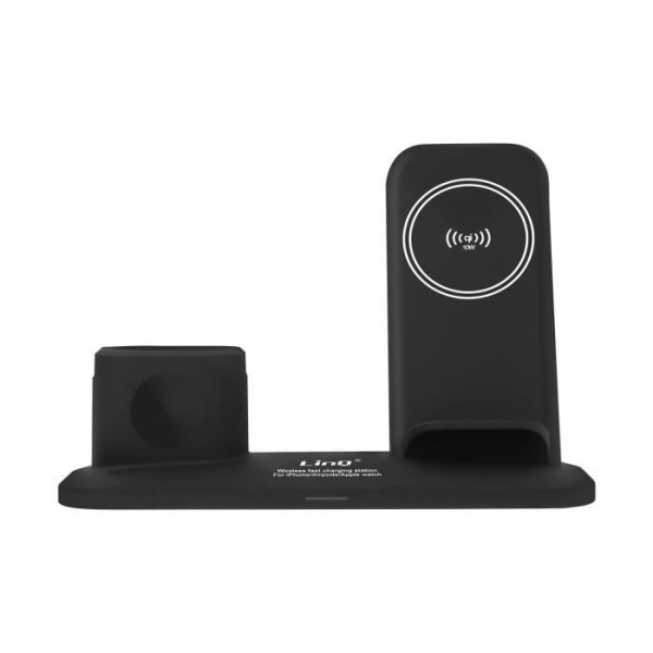 LinQ Fast Charge iPhone / Apple Watch / Airpods Ladestation Sort