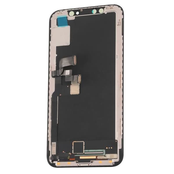 Soft OLED-skærm - AVIZAR - iPhone X - Sort - Fleksibelt glas - 73 g Svart