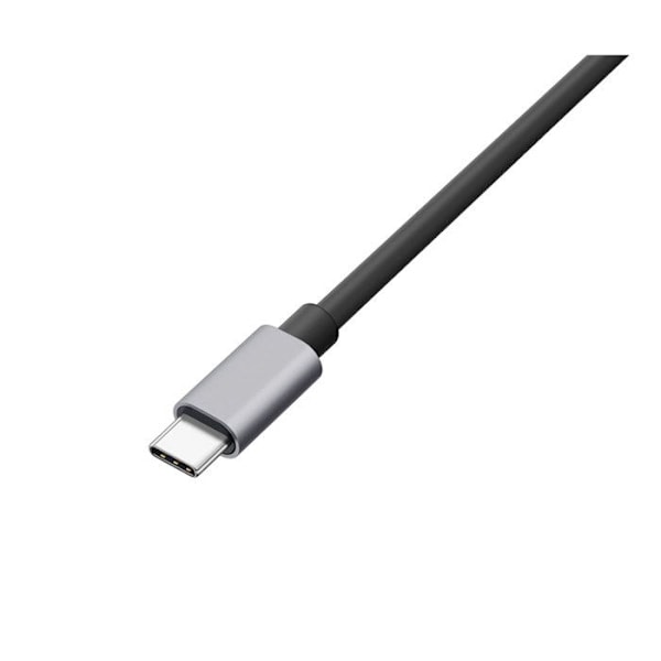 HDMI-kaapeli 4K 60Hz Korkea Resoluutio USB-C 1,8m Harmaa
