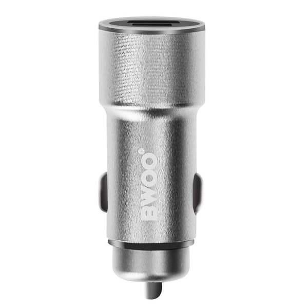 Biladapter - BWOO - 38W - USB-C PD + USB QC - Aluminiumlegering - LED-belysning Pengar