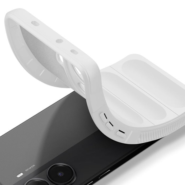 Coque til Poco X7 Pro Stødabsorberende Silikone Hvid Vit