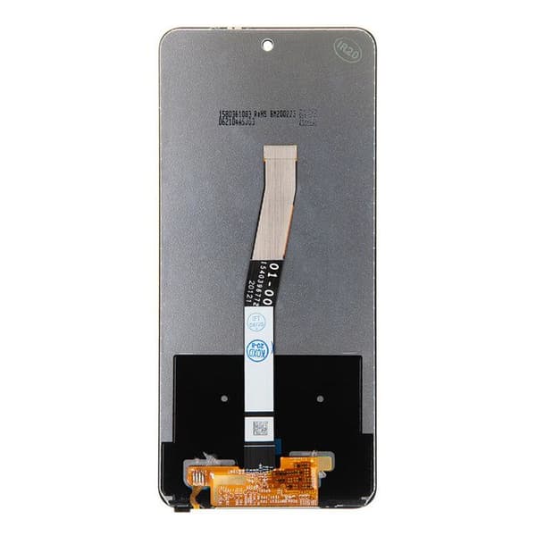 LCD Vaihtonäyttö - Redmi - Note 9S/Note 9 Pro - IPS - 5,5 tuumaa - Musta Svart