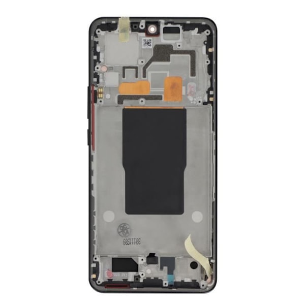 Vaihtonäyttö - XIAOMI - 12T Pro - LCD + Kosketusnäyttö - Musta Kehys - Esikootut Svart
