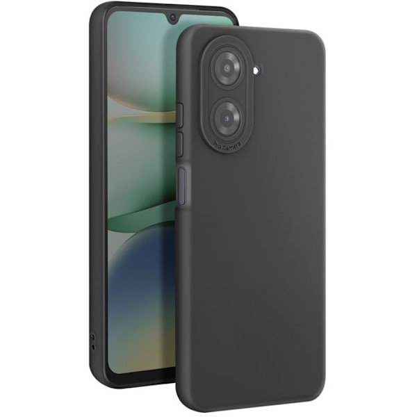 Coque til Xiaomi Redmi A5 Silikone Glat Kamera Beskyttet Sort