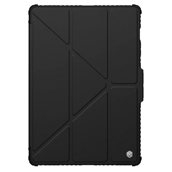 Stötsäkert fodral till Samsung Tab S9 Plus - NILLKIN - Dubbel skyddsbumper - Svart Svart