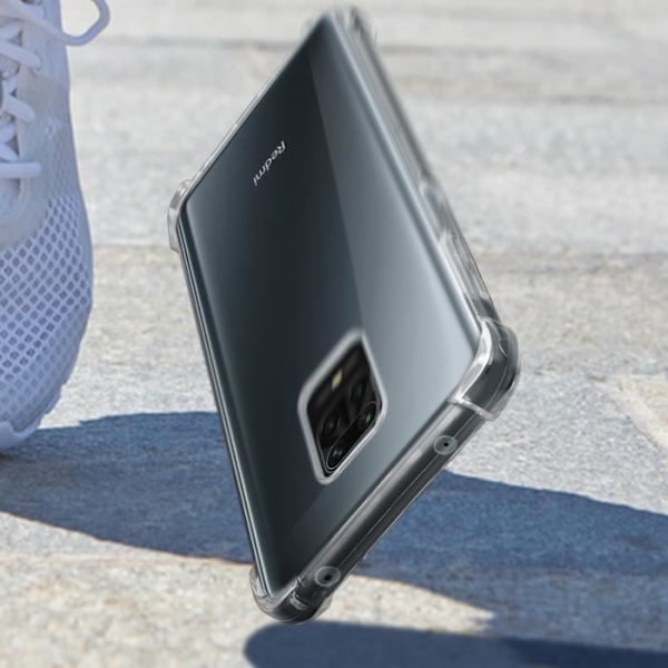 Coque - Akashi - Redmi Note 9S / 9 Pro / 9 Pro Max - Flexibel - Stötsäker - Transparent Vit Klar vit