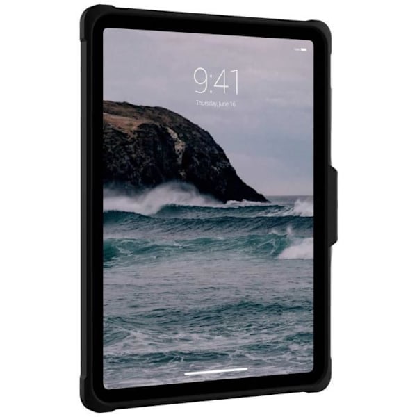 Kuori - URBAN ARMOR GEAR - Metropolis - iPad 10,9 (10. sukupolvi) - Musta - Puolijäykkä - Sotilasmainen suoja sort
