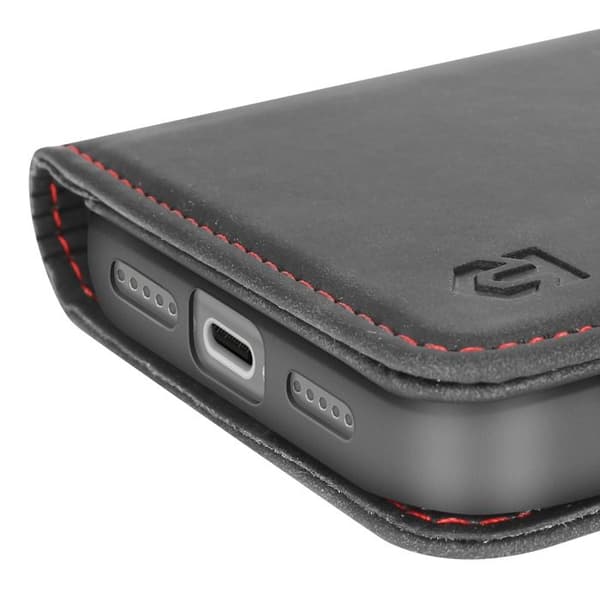 iPhone 17 Pro Etui - TACTICAL - Model Xproof - Video Støtte - Kortlomme - Sort Svart