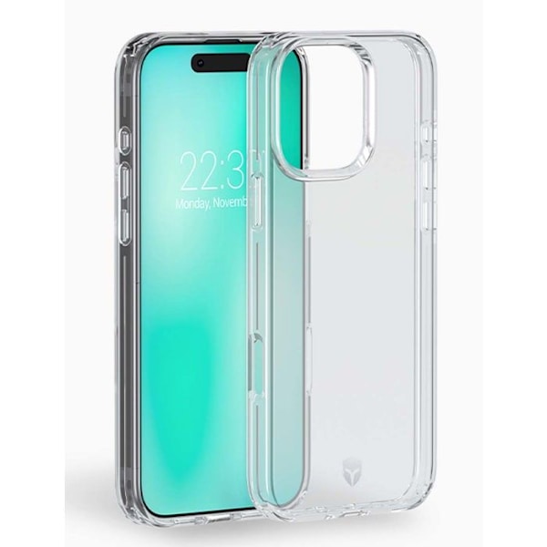 Vahvistettu kotelo iPhone 16 Pro Max FEEL Origin France Transparent Guarantee - Lifetime Guarantee Force Case Transparent