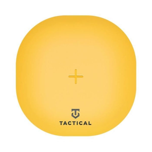 15W gul induktion trådlös laddare för telefon QI Tactical Yellow Gul