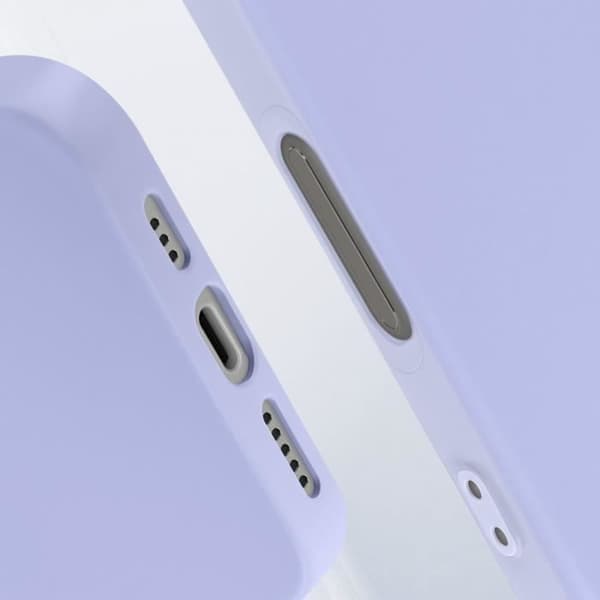 Etui til iPhone 16 Plus - AVIZAR - Lavendel - Fleksibel Silikone Ring Holder Lila
