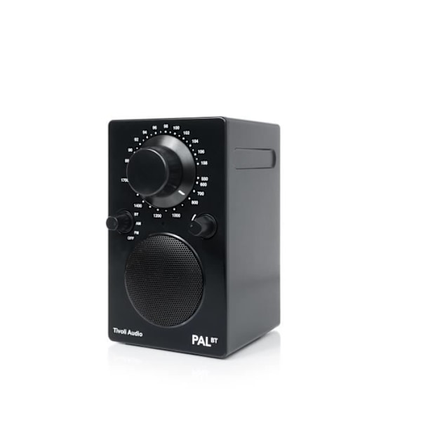 TIVOLI AUDIO – PAL BT AM/FM Bluetooth Radio – Sort