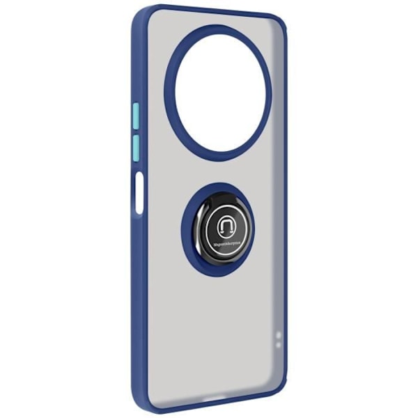Smartphone-etui - AVIZAR - Xiaomi Redmi A3 - Metalring - Supportfunktion - Night Blue Blå